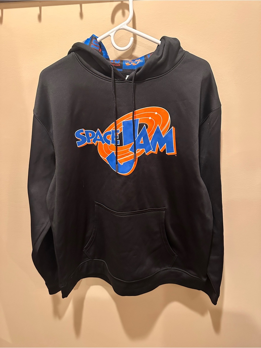 Champion space Jam black Hoodie men size L